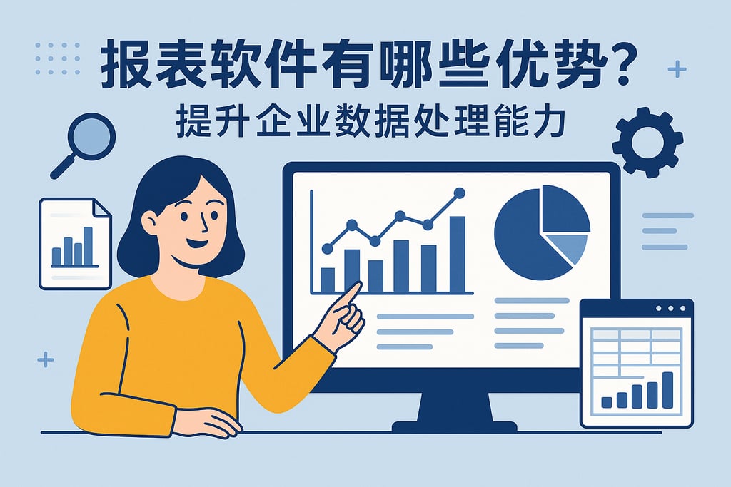 报表软件有哪些优势？提升企业数据处理能力