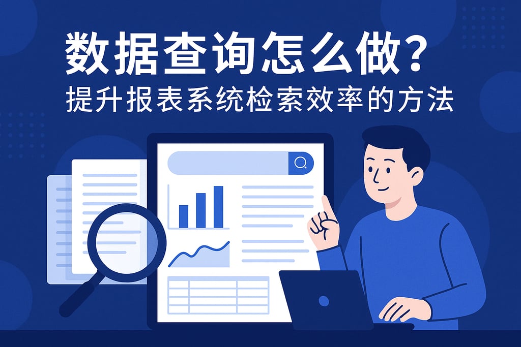 数据查询怎么做？提升报表系统检索效率的方法