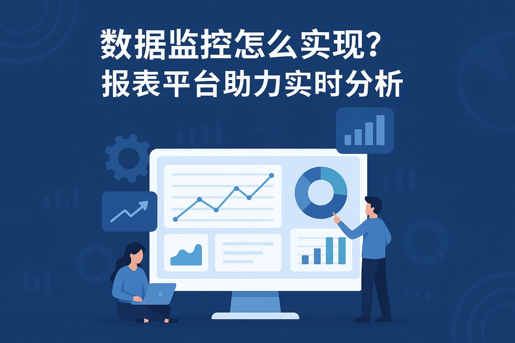 数据监控怎么实现？报表平台助力实时分析