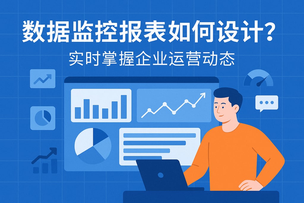 数据监控报表如何设计？实时掌握企业运营动态