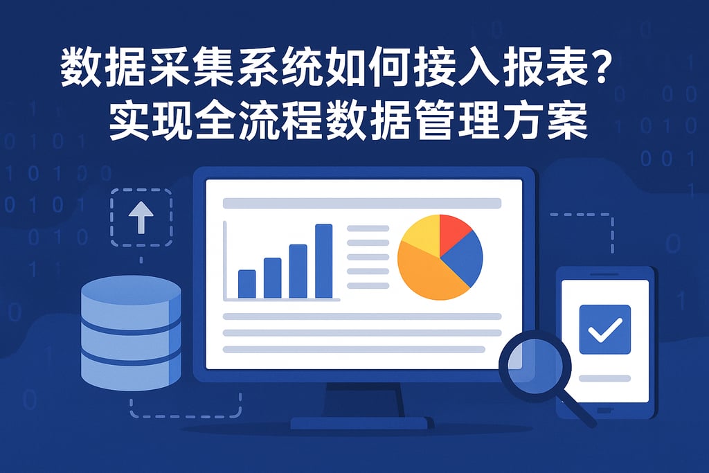 数据采集系统如何接入报表？实现全流程数据管理方案