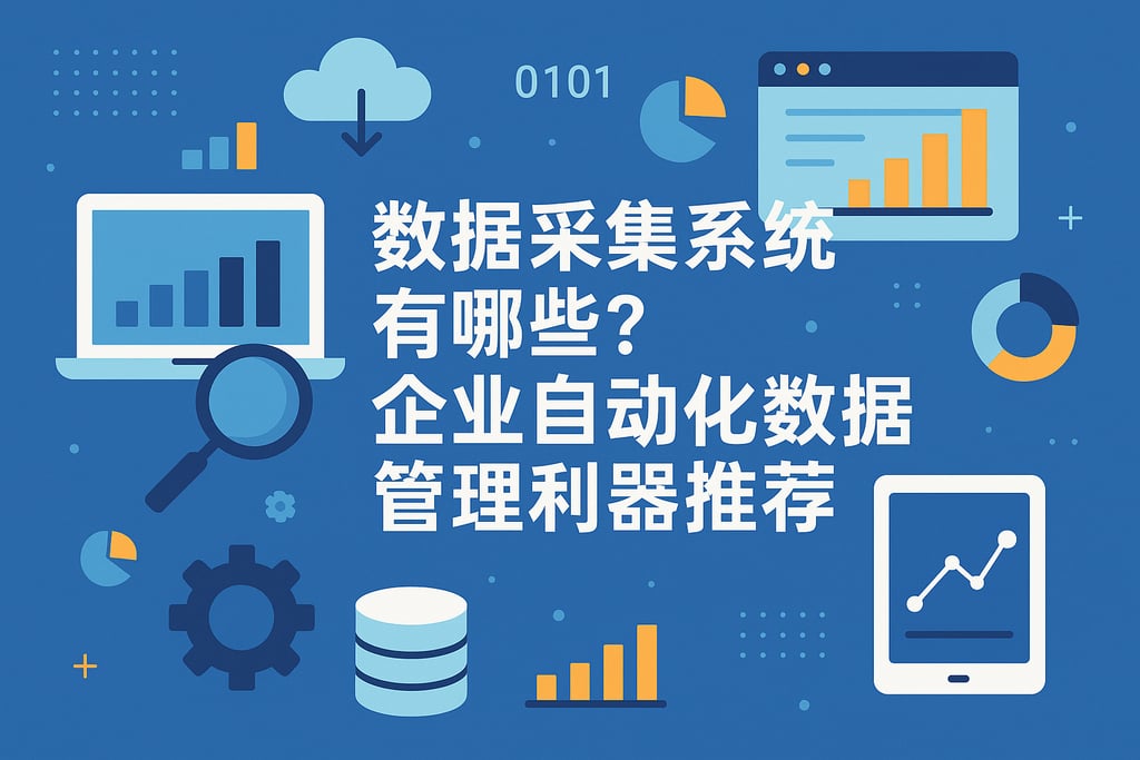 数据采集系统有哪些？企业自动化数据管理利器推荐