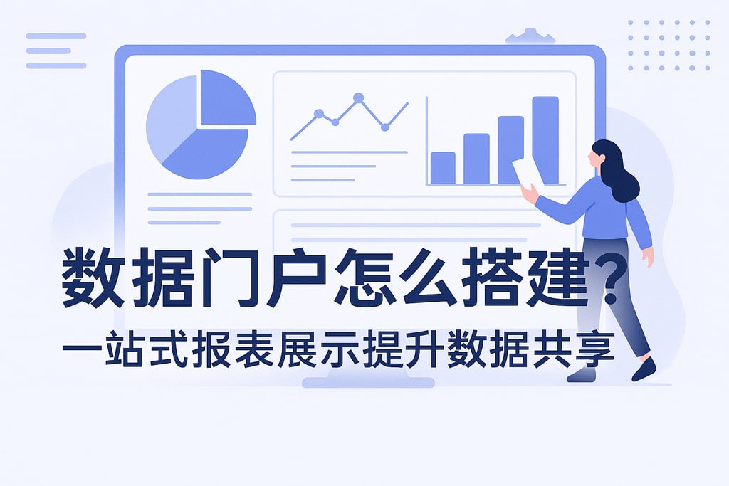 数据门户怎么搭建？一站式报表展示提升数据共享