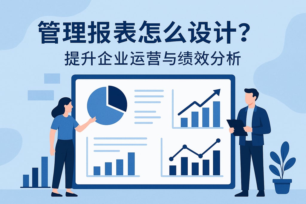 管理报表怎么设计？提升企业运营与绩效分析