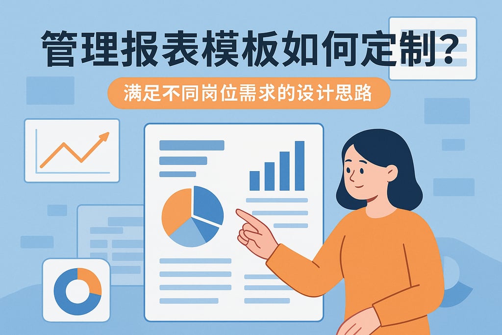 管理报表模板如何定制？满足不同岗位需求的设计思路