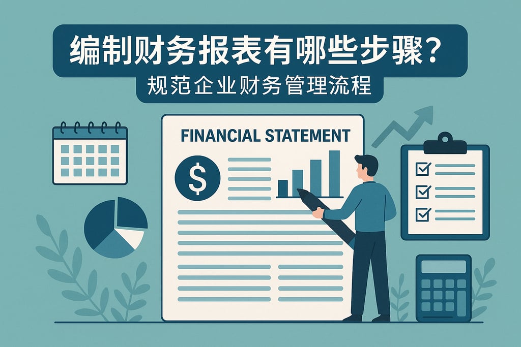 编制财务报表有哪些步骤？规范企业财务管理流程