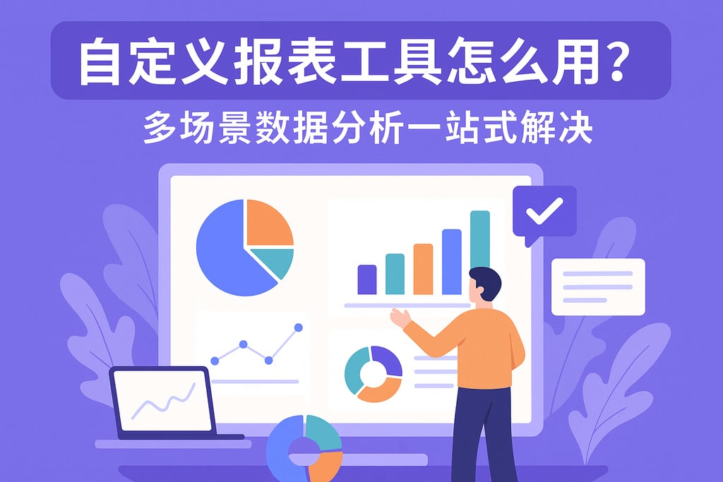 自定义报表工具怎么用？多场景数据分析一站式解决