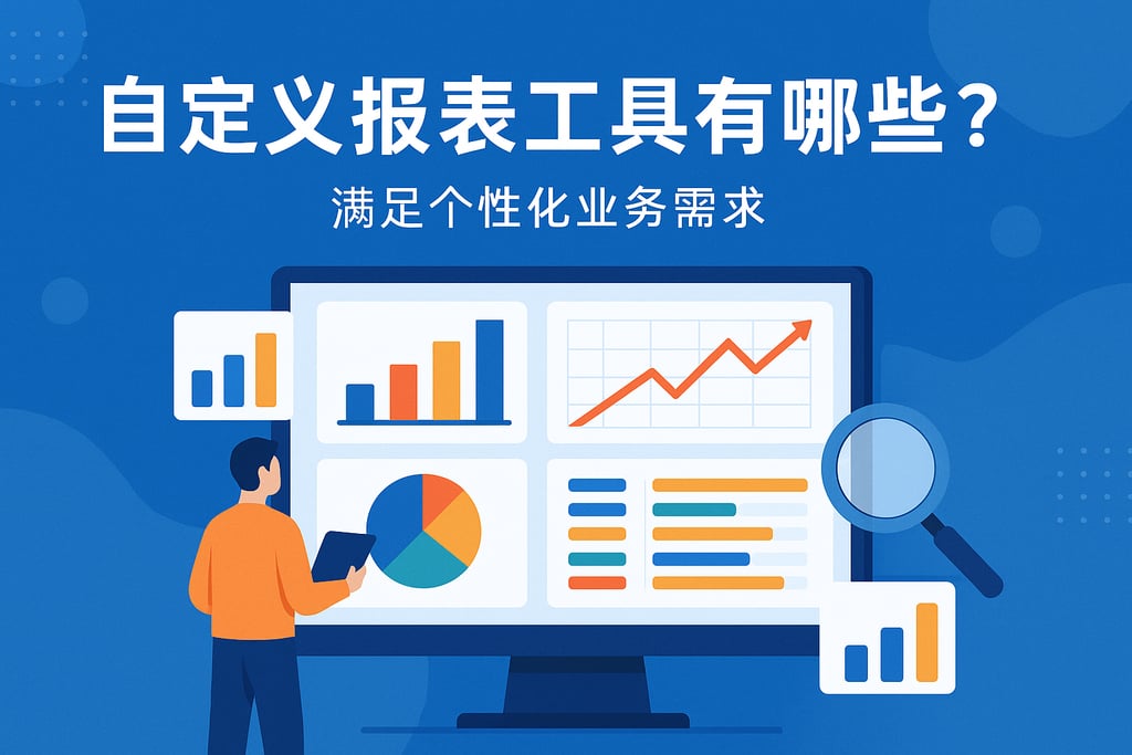自定义报表工具有哪些？满足个性化业务需求