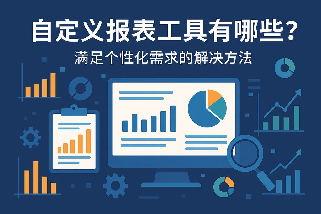 自定义报表工具有哪些？满足个性化需求的解决方法