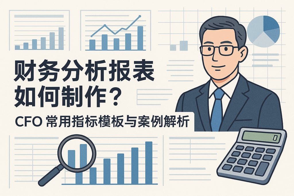 财务分析报表如何制作？CFO常用指标模板与案例解析