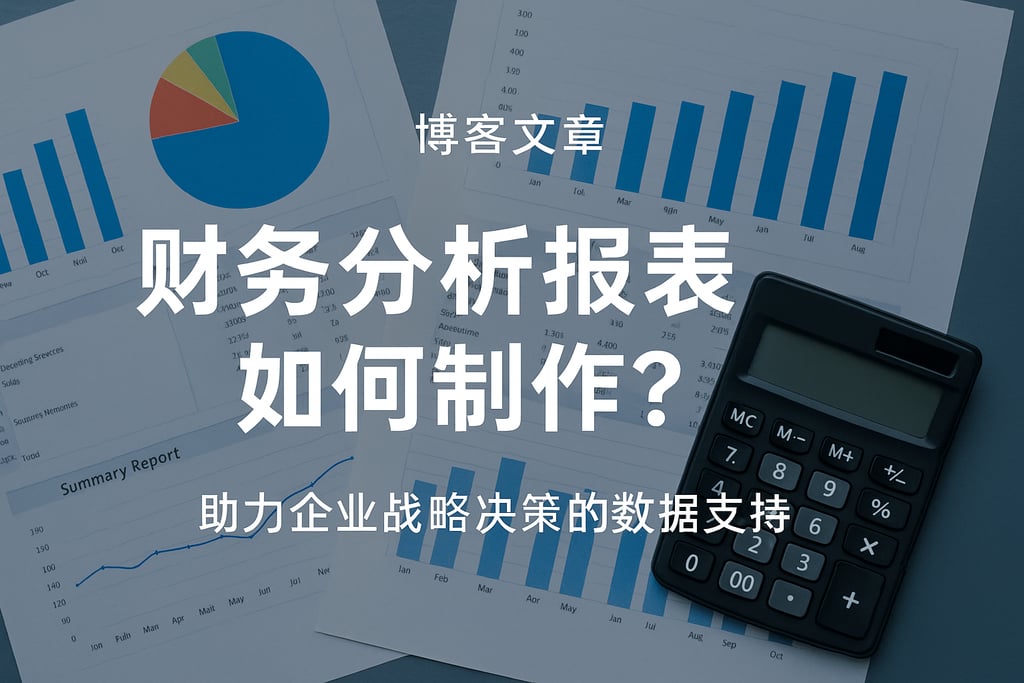 财务分析报表如何制作？助力企业战略决策的数据支持