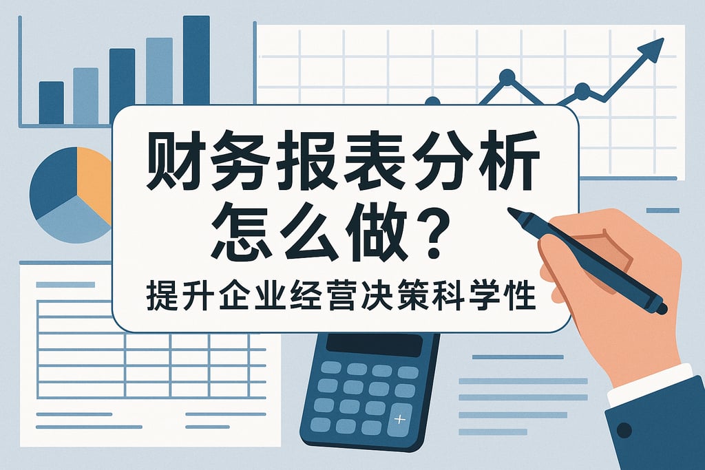 财务报表分析怎么做？提升企业经营决策科学性