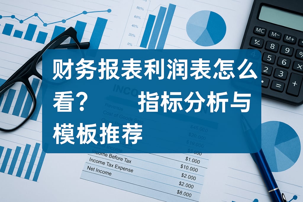 财务报表利润表怎么看？指标分析与模板推荐