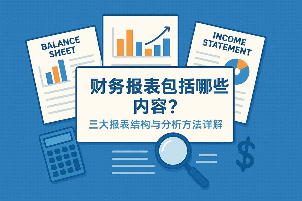 财务报表包括哪些内容？三大报表结构与分析方法详解