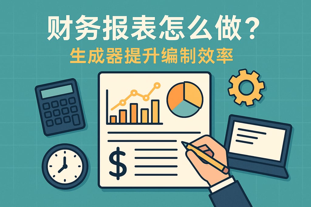 财务报表怎么做？自动生成器提升编制效率