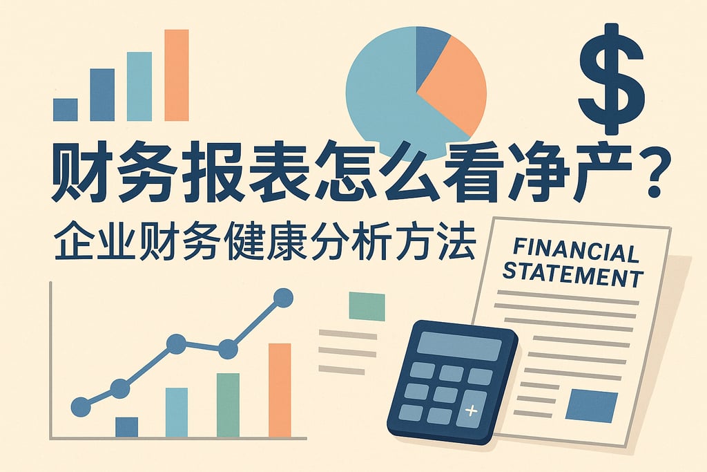 财务报表怎么看净资产？企业财务健康分析方法