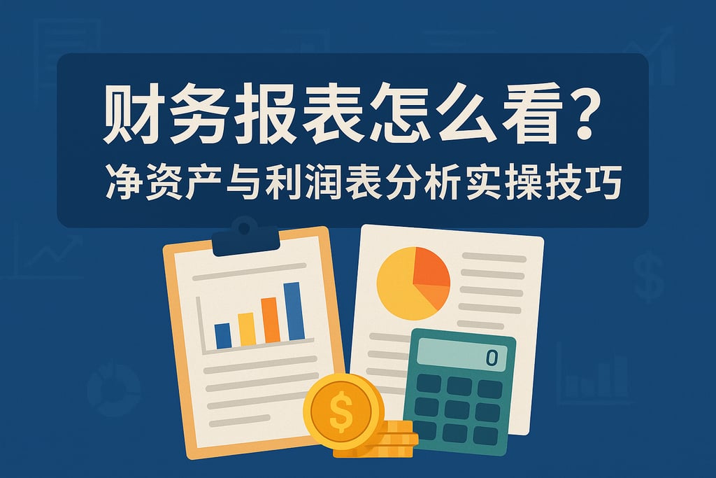 财务报表怎么看？净资产与利润表分析实操技巧