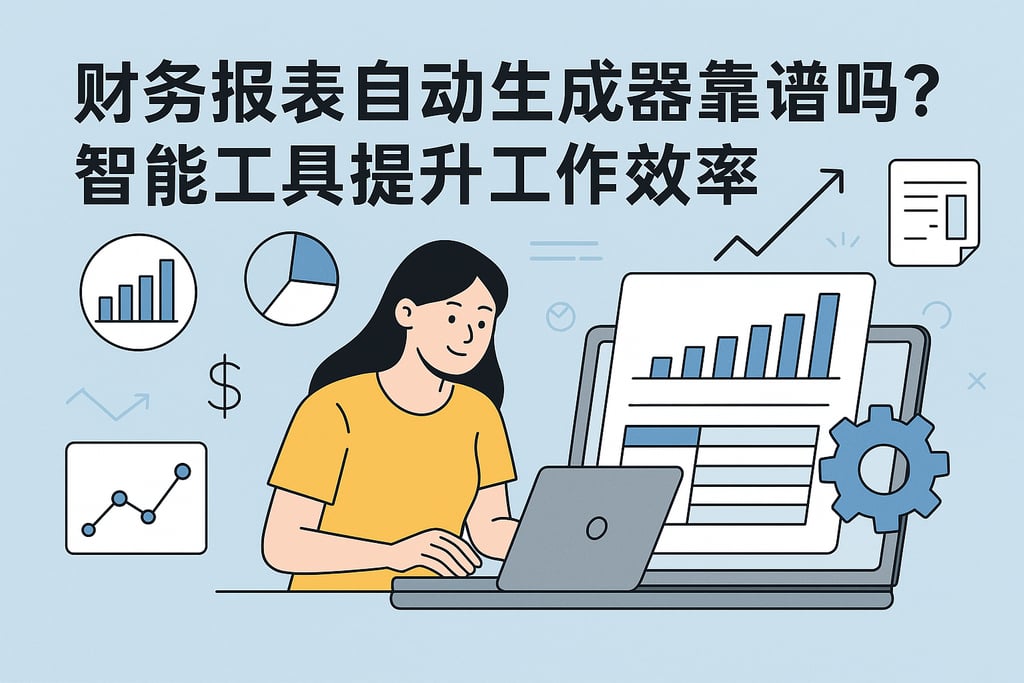 财务报表自动生成器靠谱吗？智能工具提升工作效率