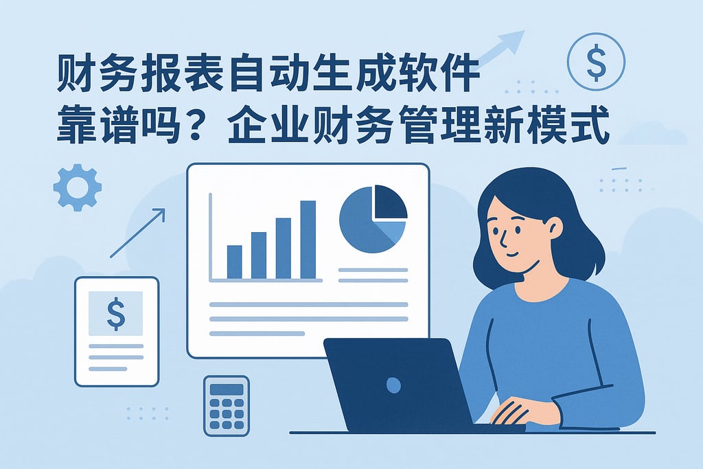 财务报表自动生成软件靠谱吗？企业财务管理新模式