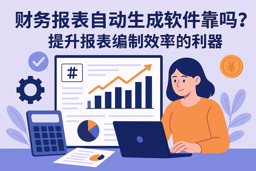 财务报表自动生成软件靠谱吗？提升报表编制效率的利器