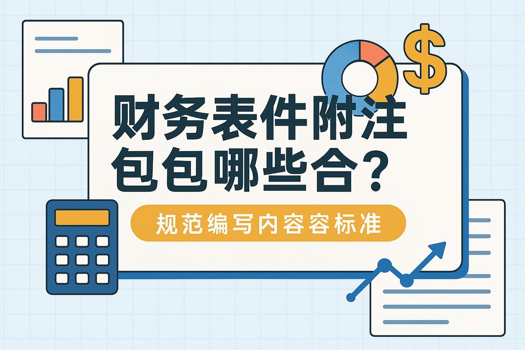 财务报表附注包括哪些？规范编写附注内容的标准
