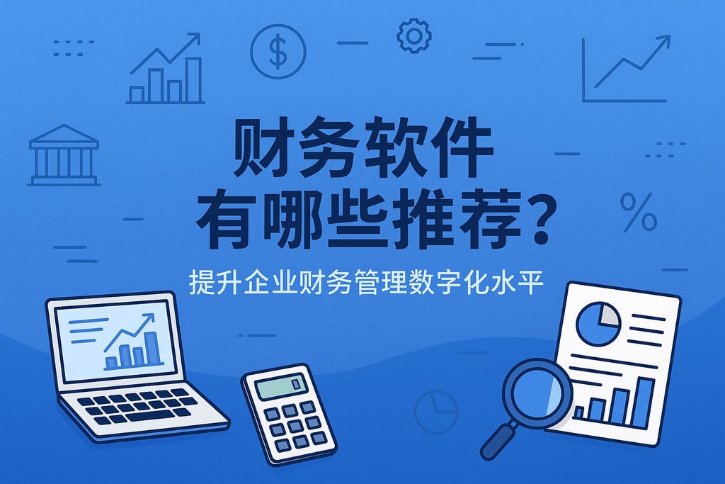 财务软件有哪些推荐？提升企业财务管理数字化水平