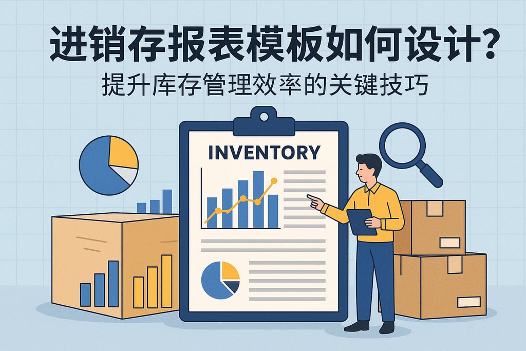 进销存报表模板如何设计？提升库存管理效率的关键技巧