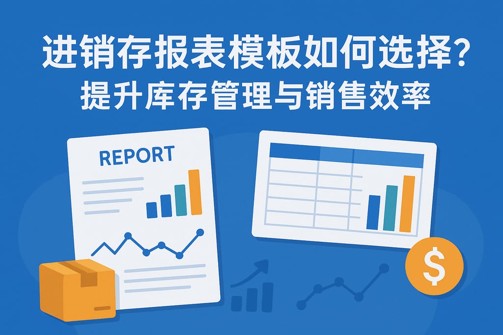 进销存报表模板如何选择？提升库存管理与销售效率
