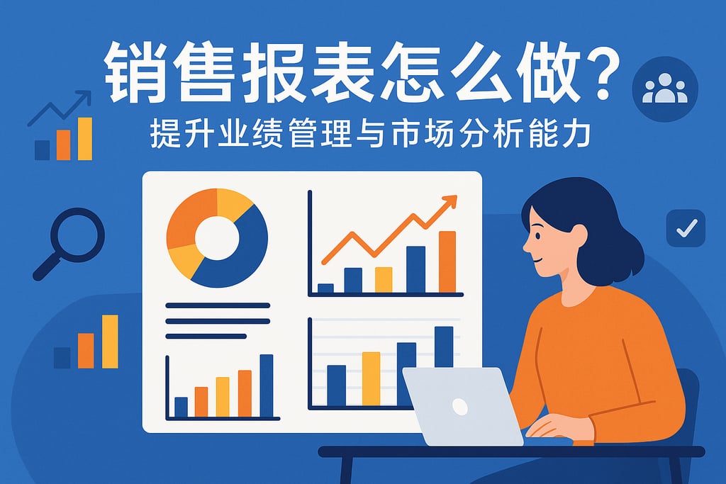 销售报表怎么做？提升业绩管理与市场分析能力