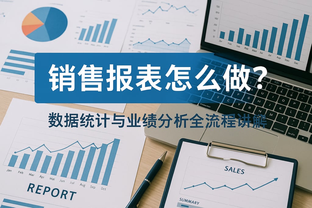 销售报表怎么做？数据统计与业绩分析全流程讲解