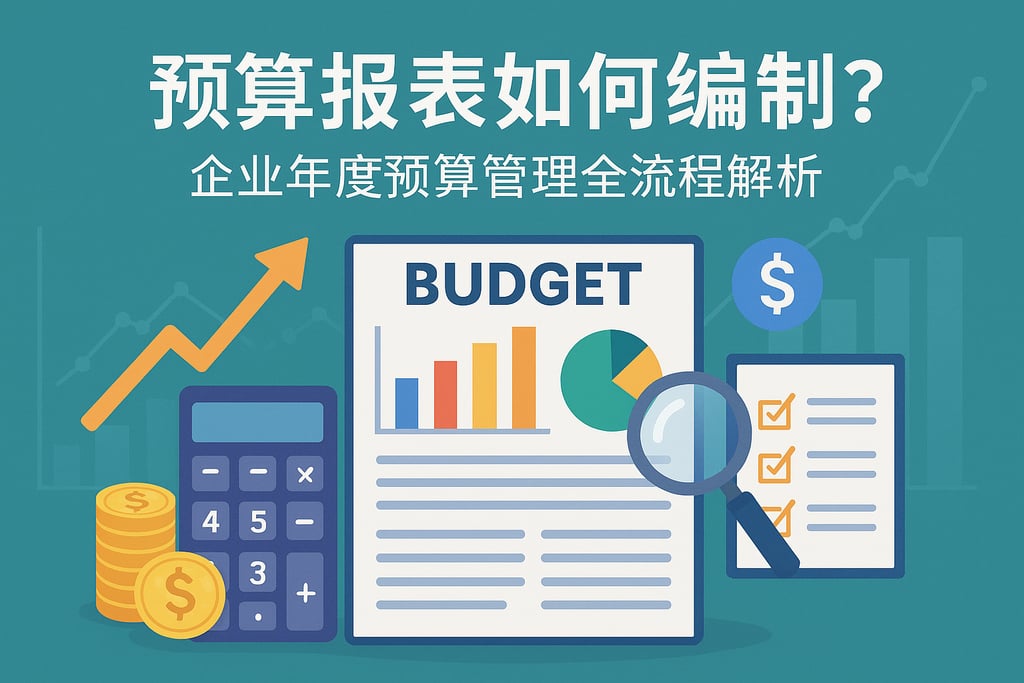 预算报表如何编制？企业年度预算管理全流程解析