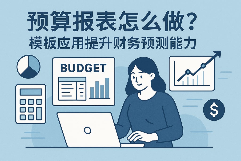 预算报表怎么做？模板应用提升财务预测能力
