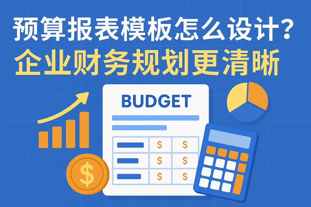 预算报表模板怎么设计？企业财务规划更清晰