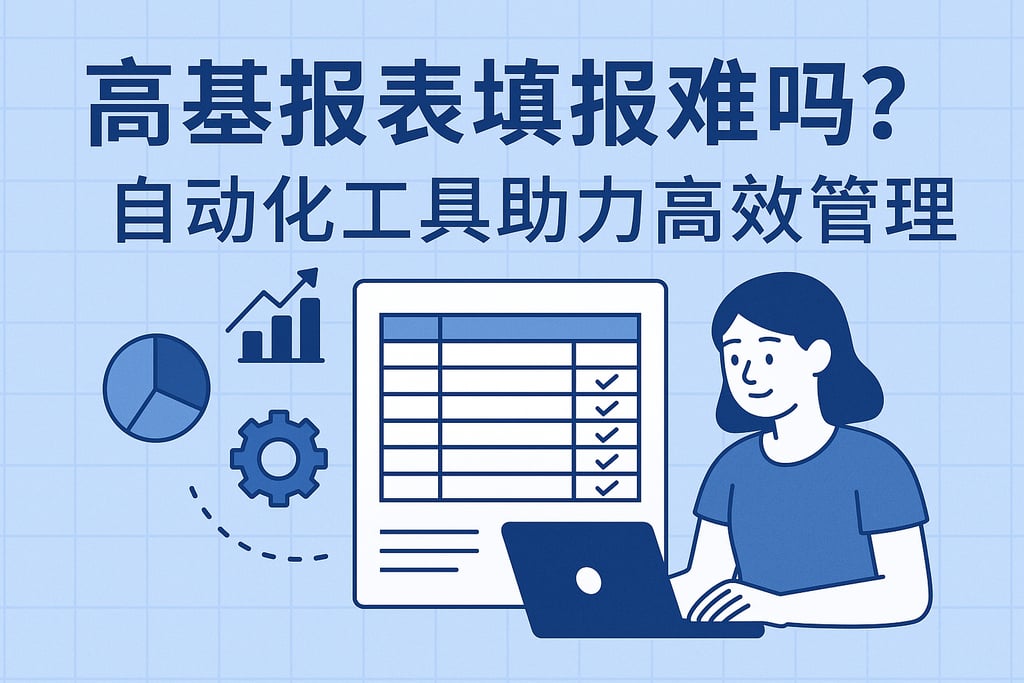 高基报表填报难吗？自动化工具助力高效管理