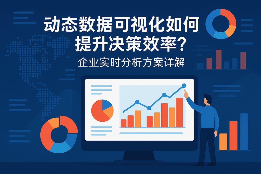 动态数据可视化如何提升决策效率？企业实时分析方案详解 - FineReport报表知识库