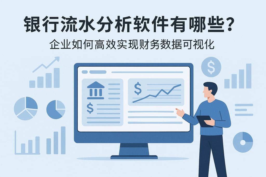 银行流水分析软件有哪些？企业如何高效实现财务数据可视化