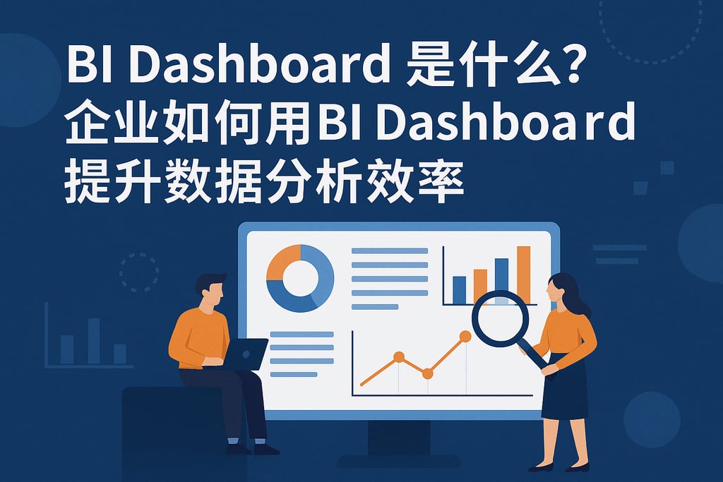 bidashboard是什么？企业如何用bidashboard提升数据分析效率