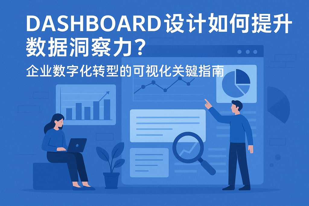 dashboard设计如何提升数据洞察力？企业数字化转型的可视化关键指南