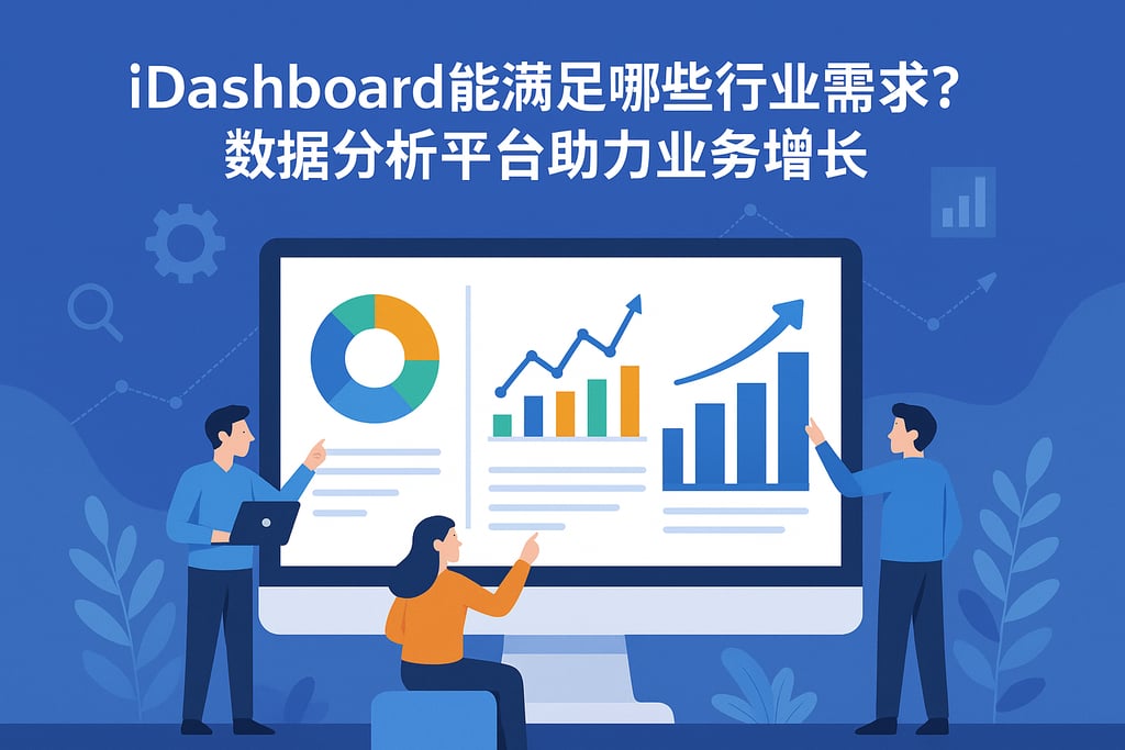 idashboard能满足哪些行业需求？数据分析平台助力业务增长