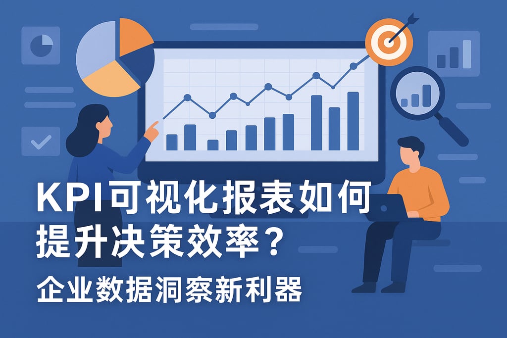 kpi可视化报表如何提升决策效率？企业数据洞察新利器