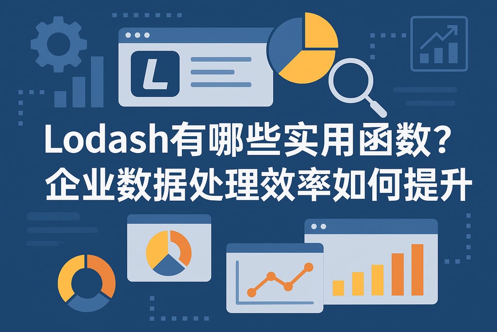 lodash有哪些实用函数？企业数据处理效率如何提升