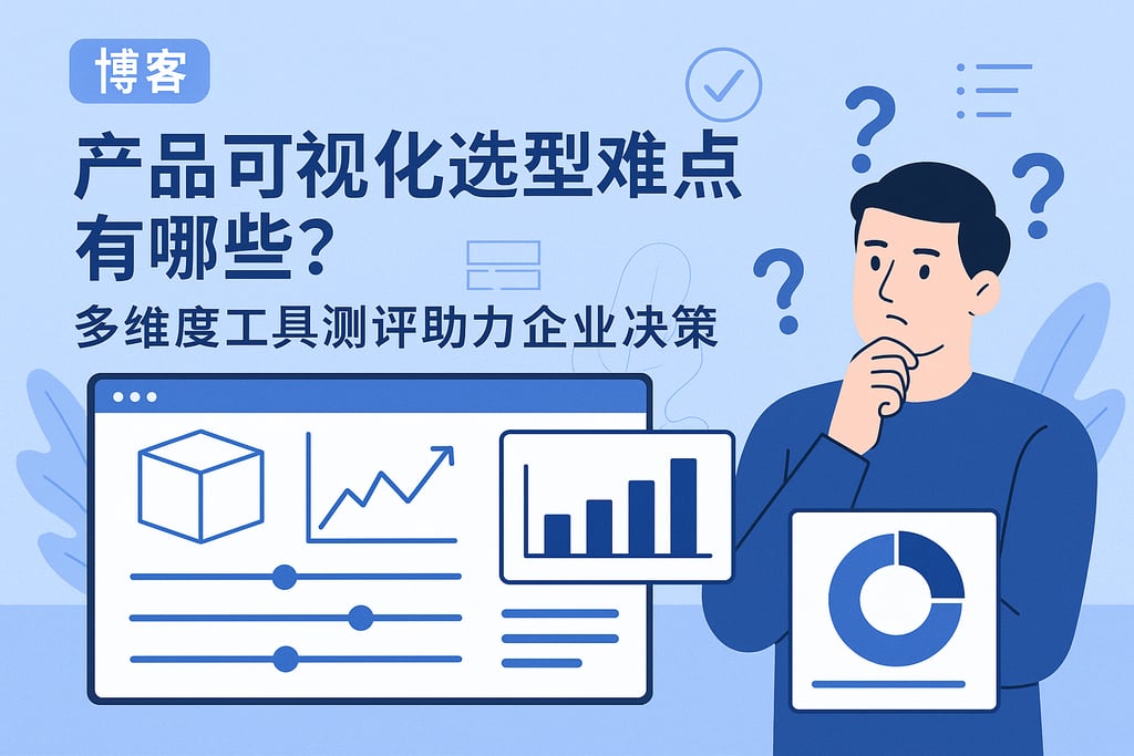 产品可视化选型难点有哪些？多维度工具测评助力企业决策