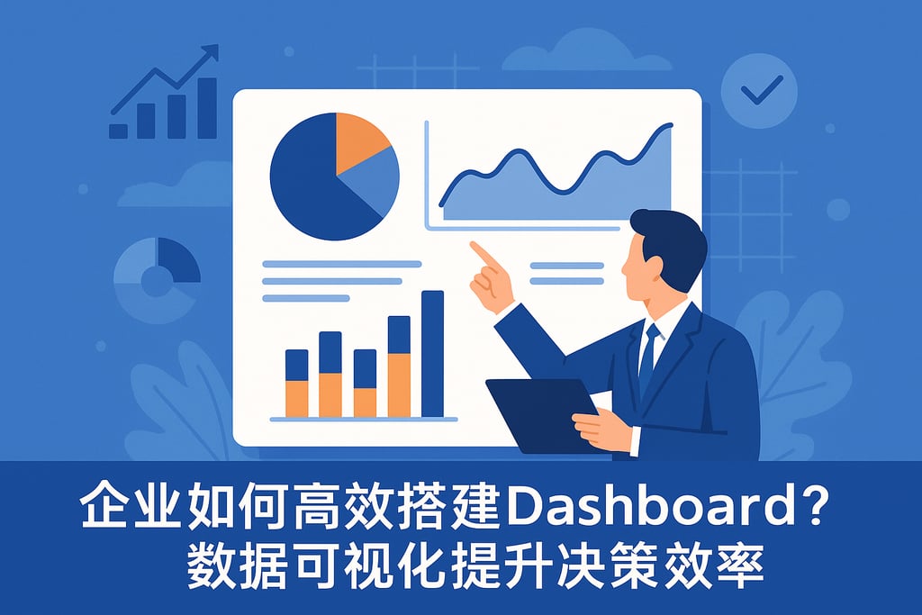 企业如何高效搭建dashboard？数据可视化提升决策效率