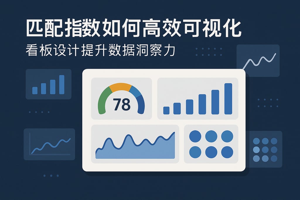 匹配指数如何高效可视化？看板设计提升数据洞察力