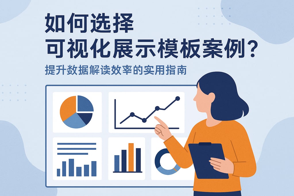 可视化展示模板案例如何选择？提升数据解读效率的实用指南