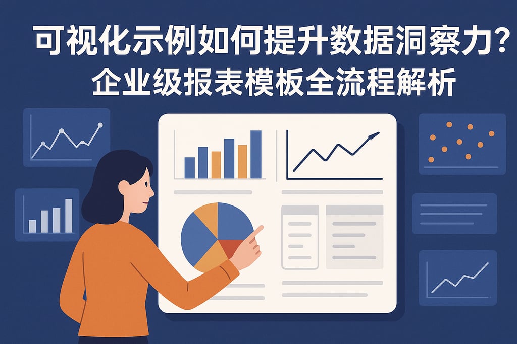可视化示例如何提升数据洞察力？企业级报表模板全流程解析