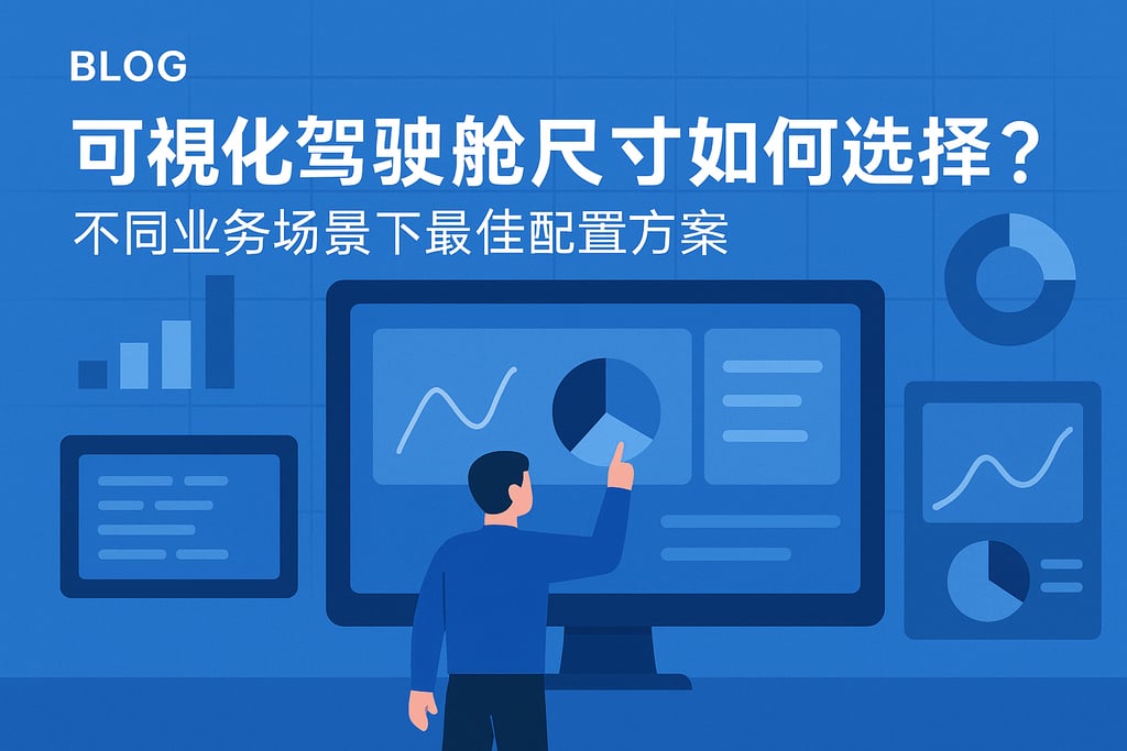 可视化驾驶舱尺寸如何选择？不同业务场景下最佳配置方案