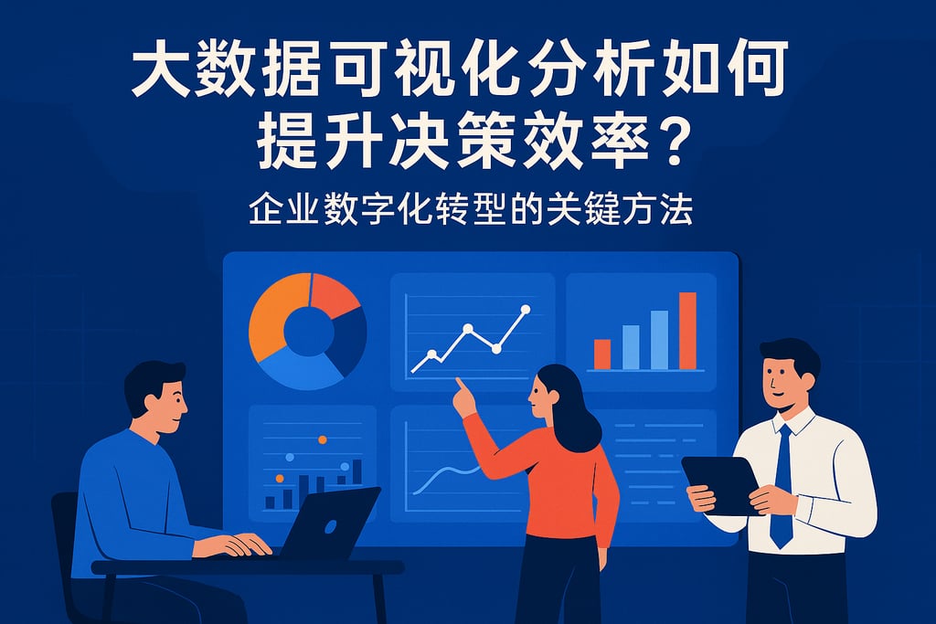 大数据可视化分析如何提升决策效率？企业数字化转型的关键方法