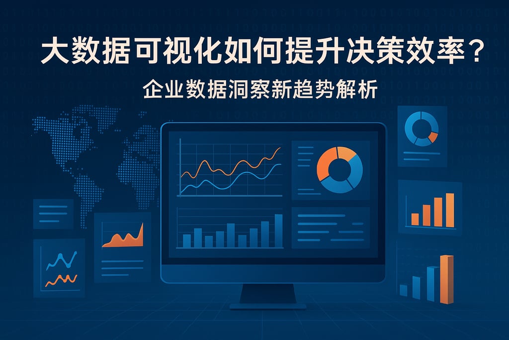 大数据可视化如何提升决策效率？企业数据洞察新趋势解析