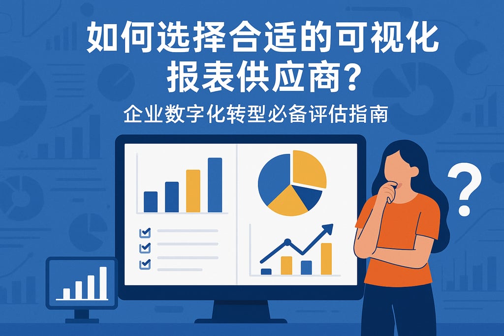 如何选择合适的可视化报表供应商？企业数字化转型必备评估指南